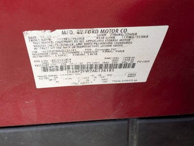 2010 Ford Taurus Limited