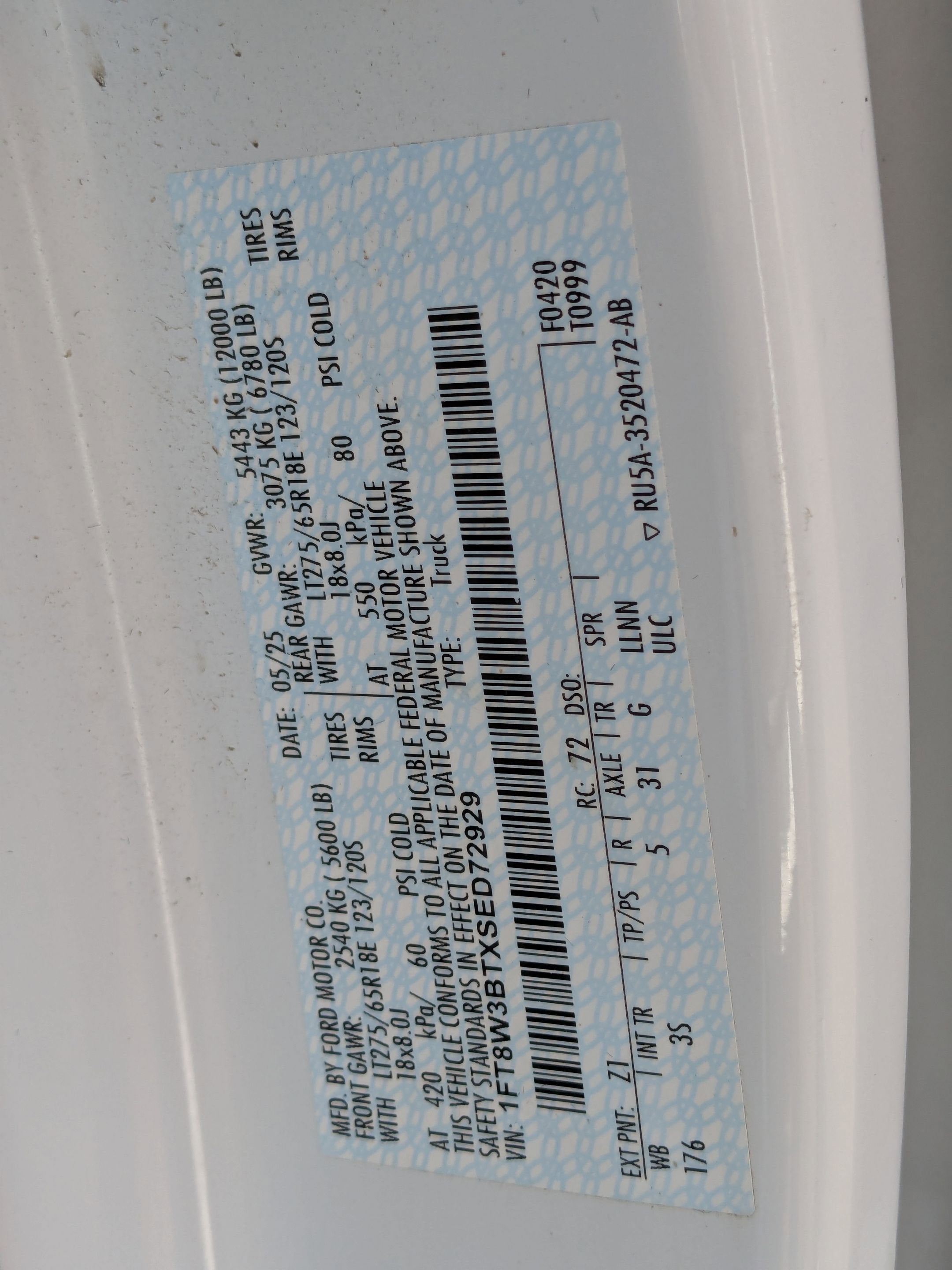 2025 Ford Super Duty F-350 SRW XL