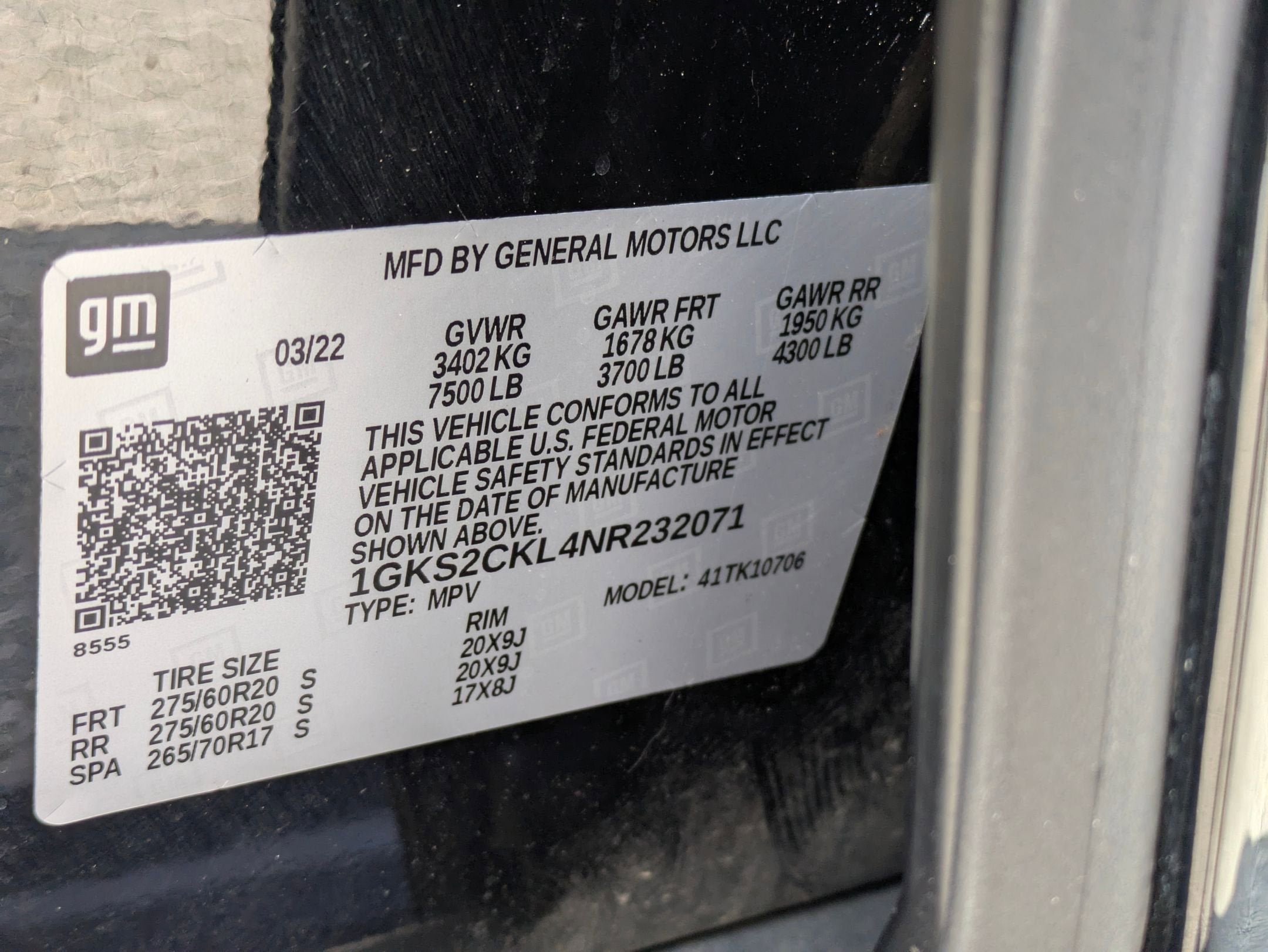 2022 GMC Yukon AT4