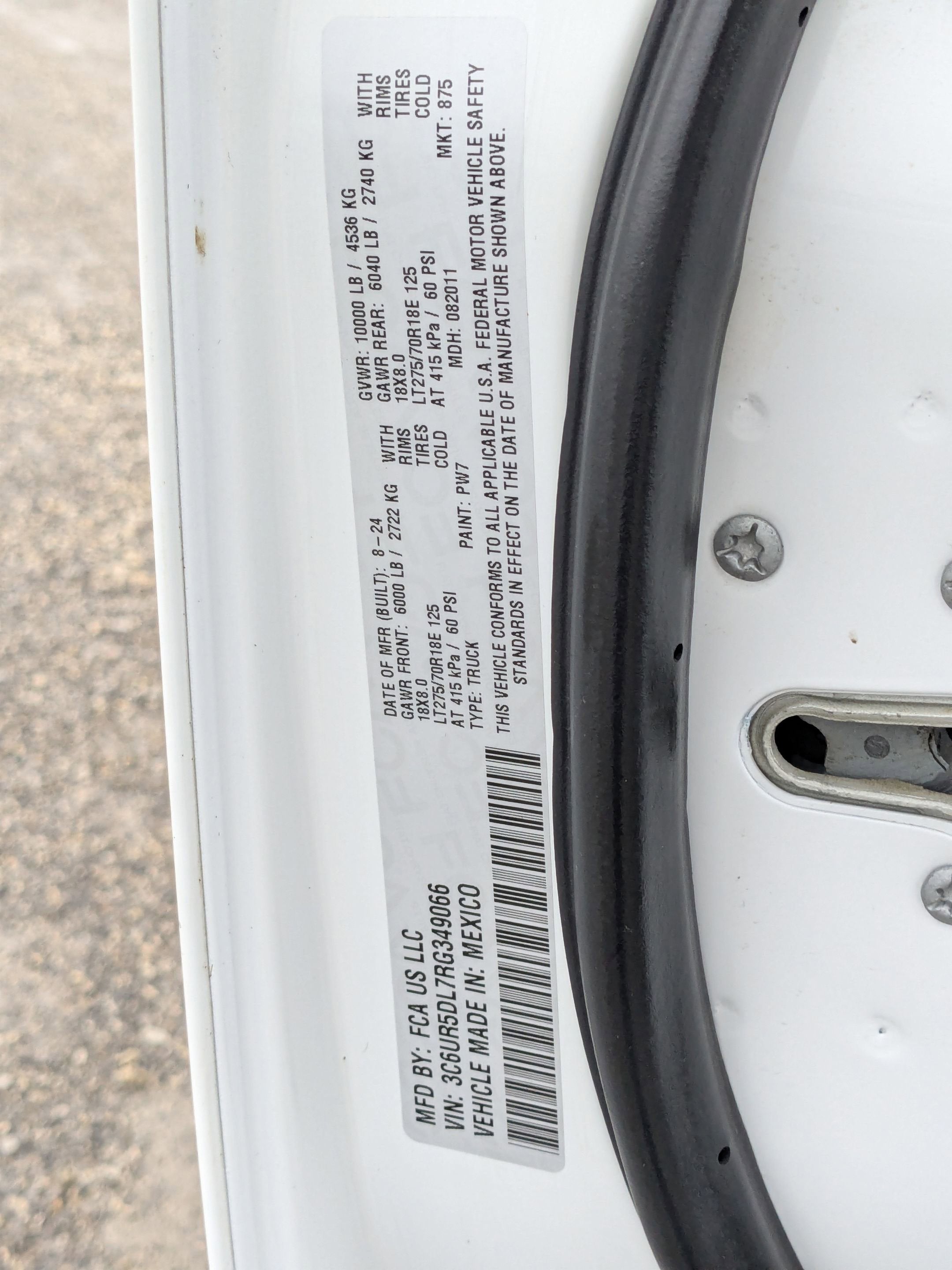 2024 RAM 2500 Big Horn