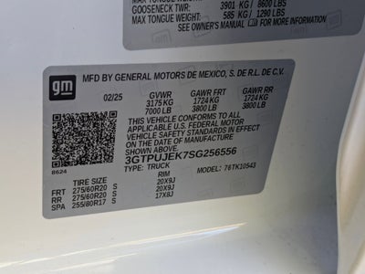 2025 GMC Sierra 1500 Elevation