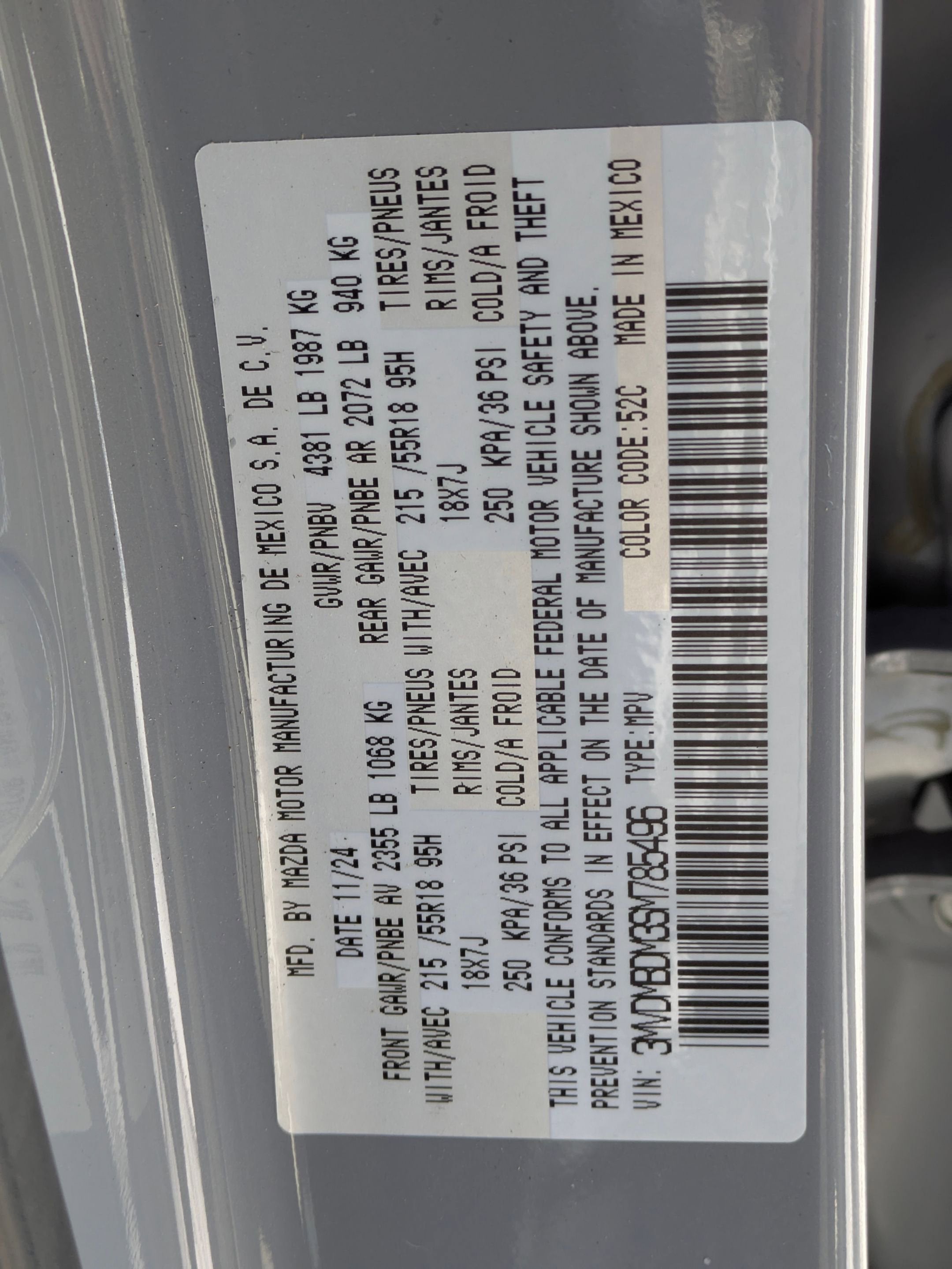 2025 Mazda Mazda CX-30 2.5 S Premium Package