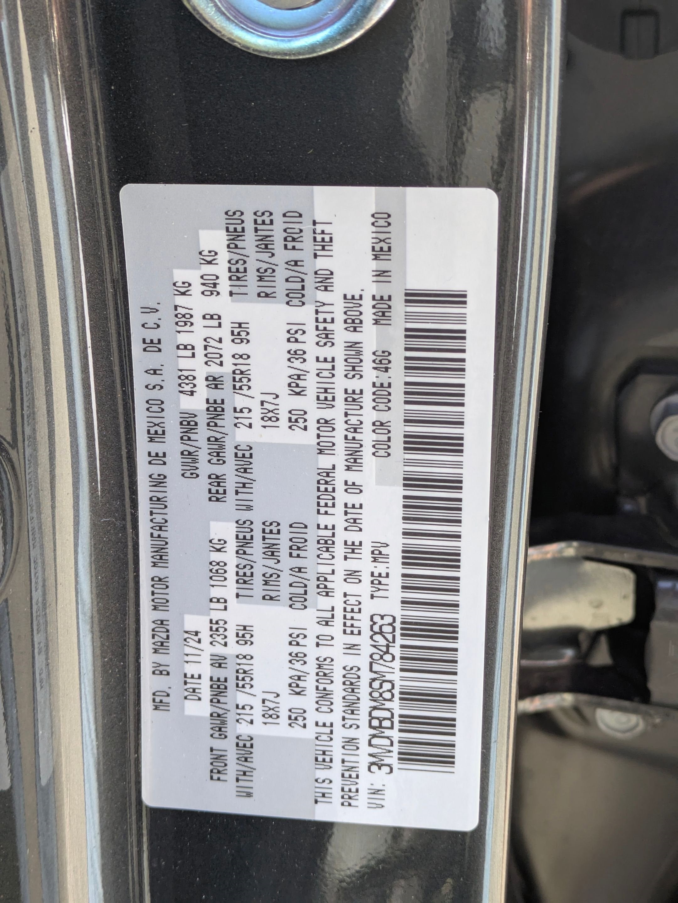 2025 Mazda Mazda CX-30 2.5 S Premium Package