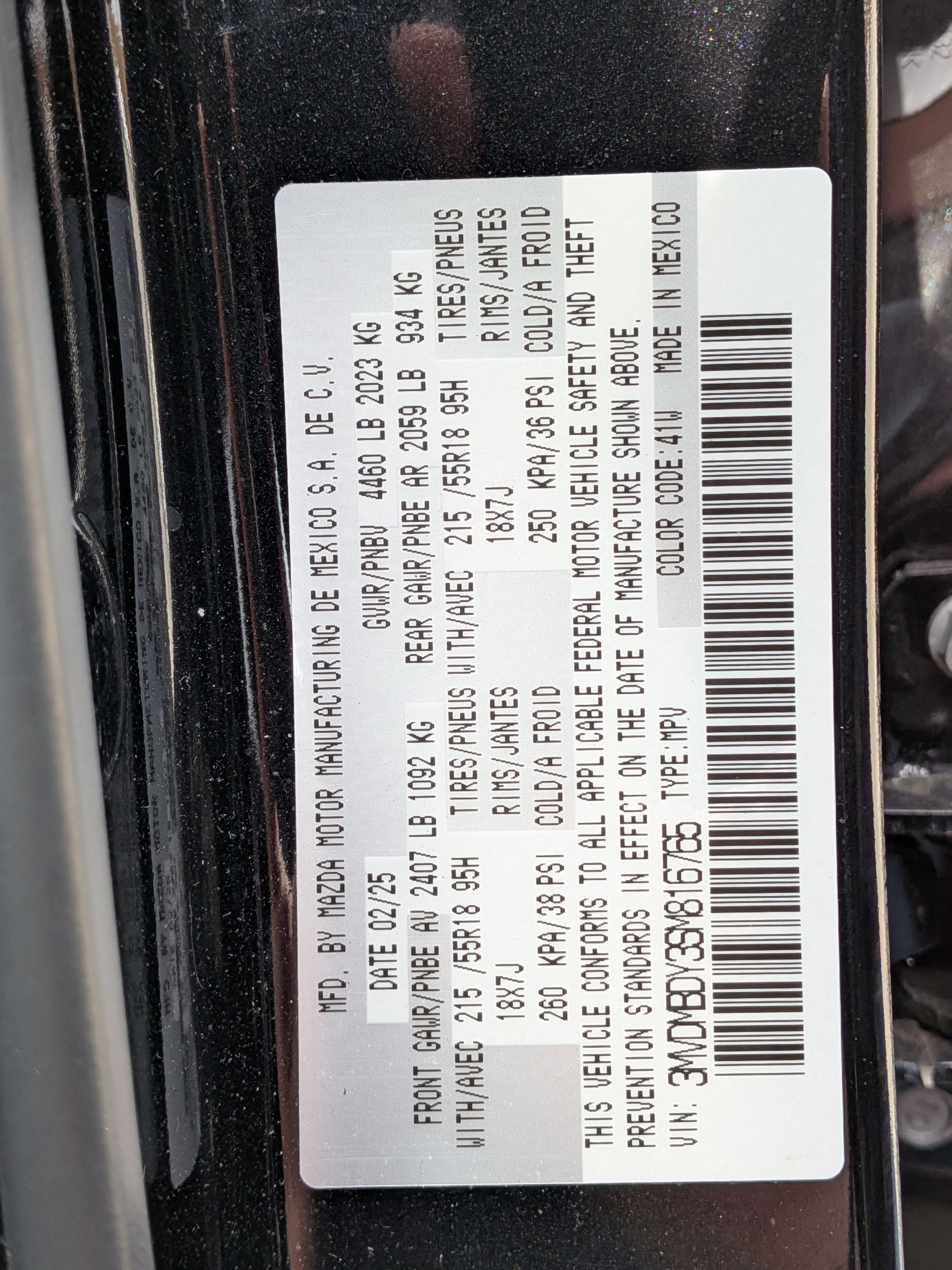 2025 Mazda Mazda CX-30 2.5 Turbo Premium Package