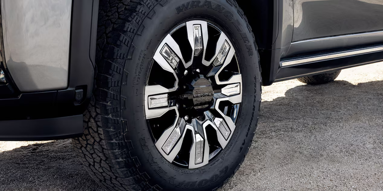 Tires on the 2025 GMC Sierra 3500 HD near New Philadelphia, OH