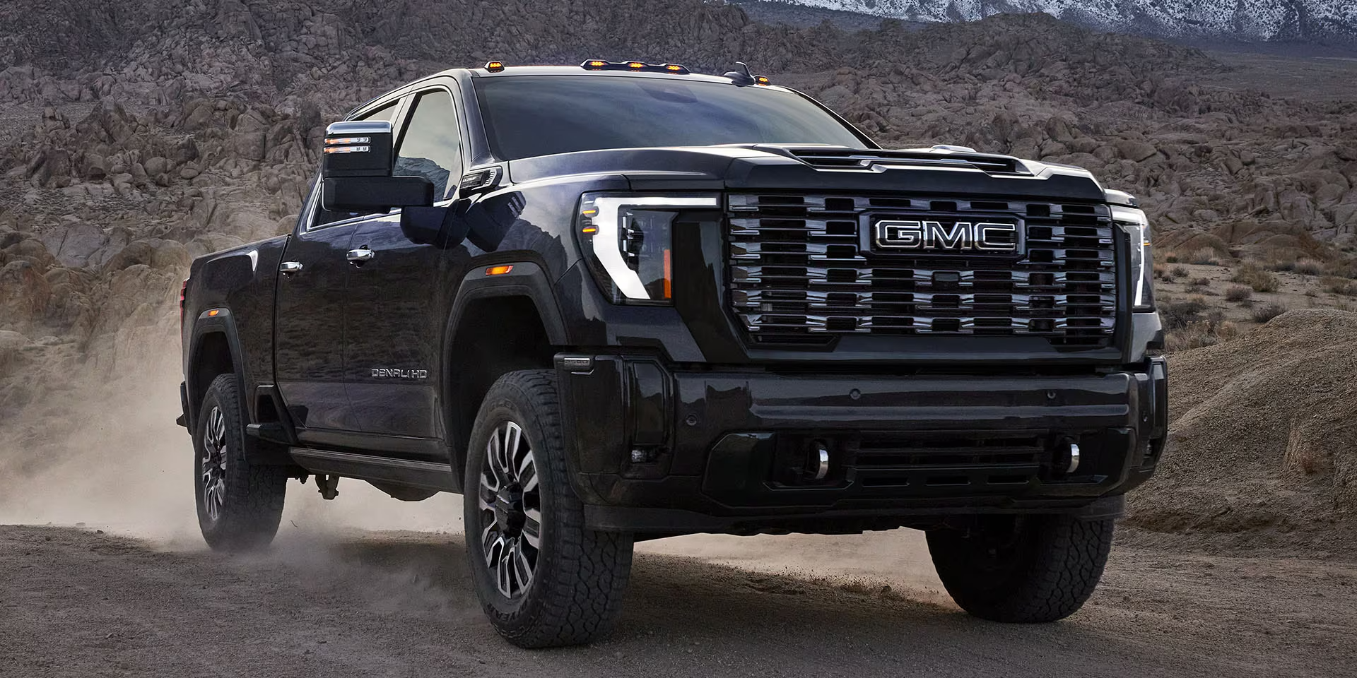 2025 GMC Sierra 2500 HD driving in Dover, OH