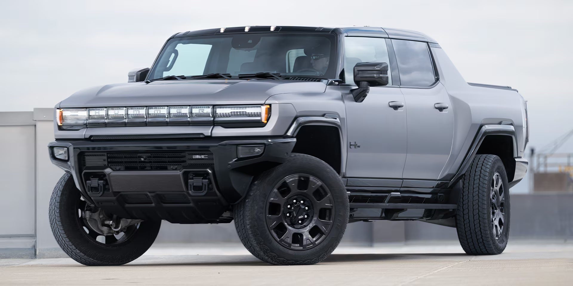 Exterior of the 2026 GMC Hummer Pickup in Dover