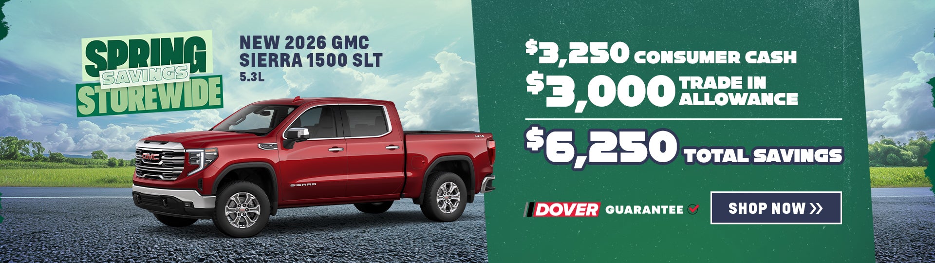 New 2026 GMC Sierra 1500 SLT offer in Dover, OH