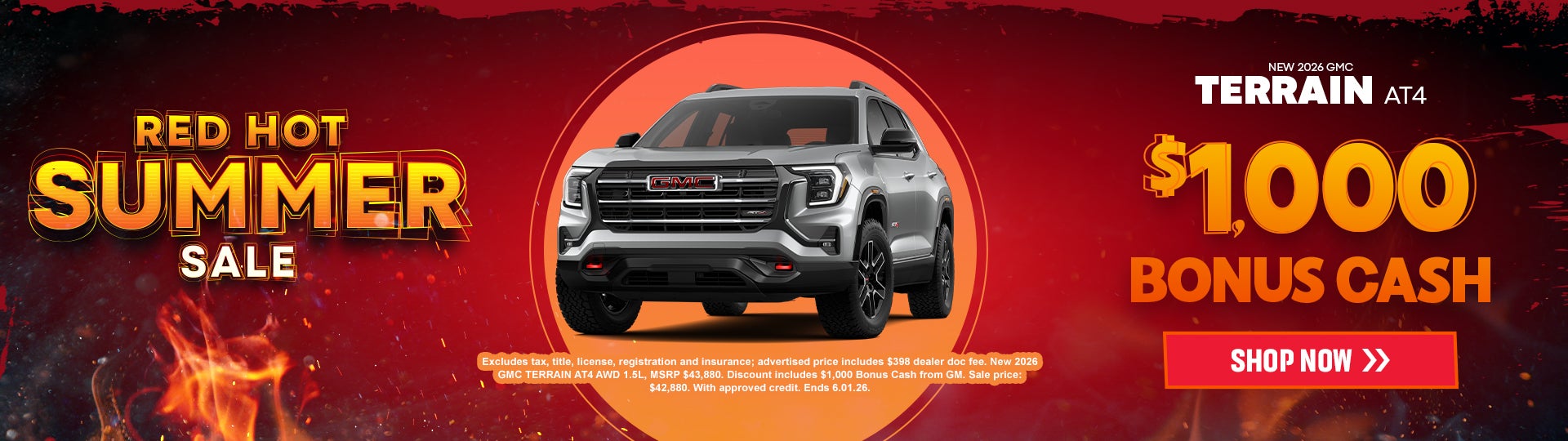 New 2026 GMC Terrain in Dover, OH