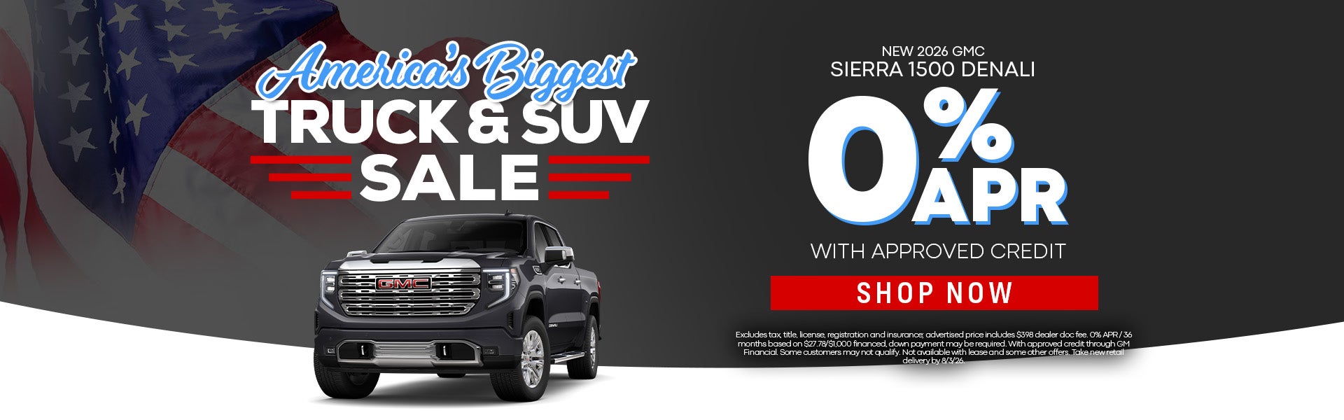 New 2026 GMC Sierra 1500 Denali offers in Dover, OH