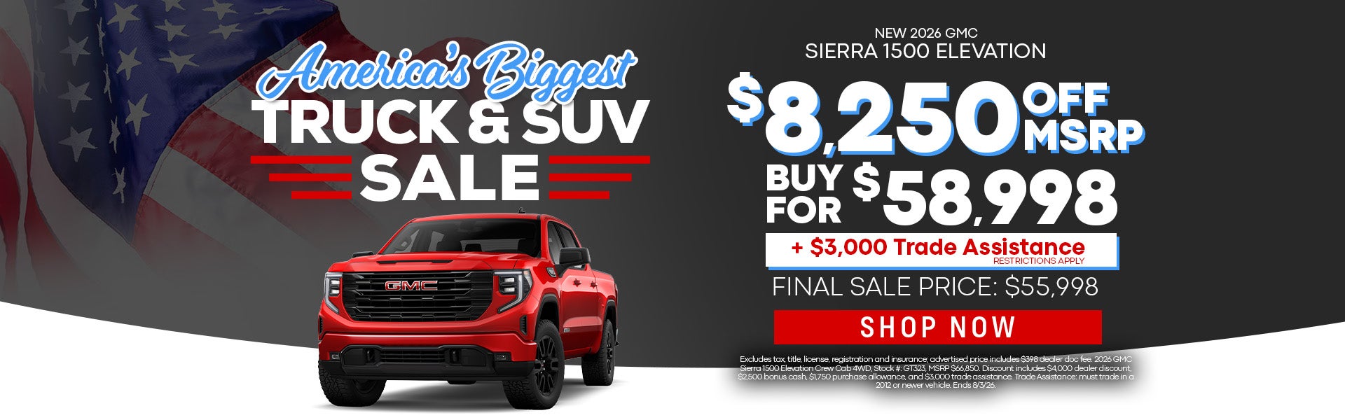 New 2026 GMC Sierra 1500 offers in Dover, OH