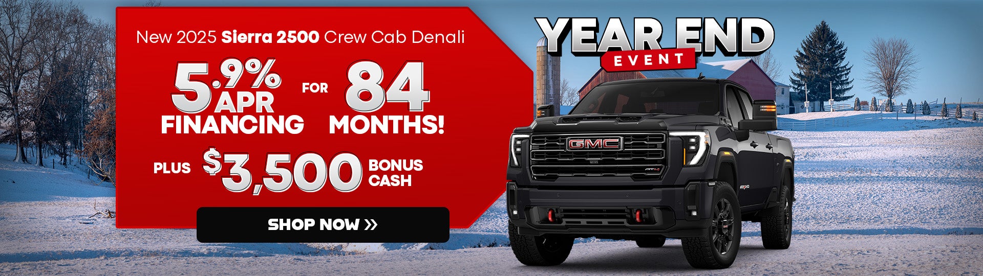 New 2025 Sierra 2500 Crew Cab Denali Offer in Dover