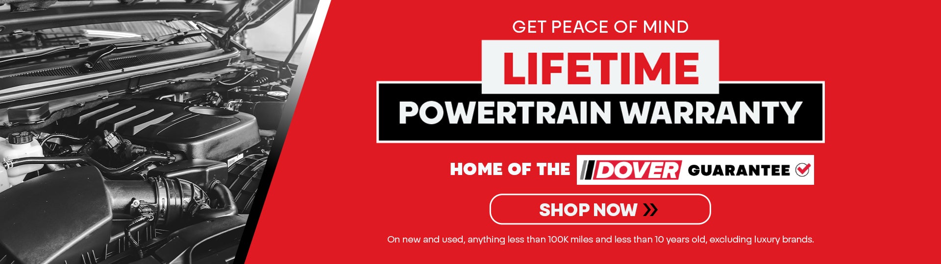 Lifetime powertrain warranty in Dover, OH