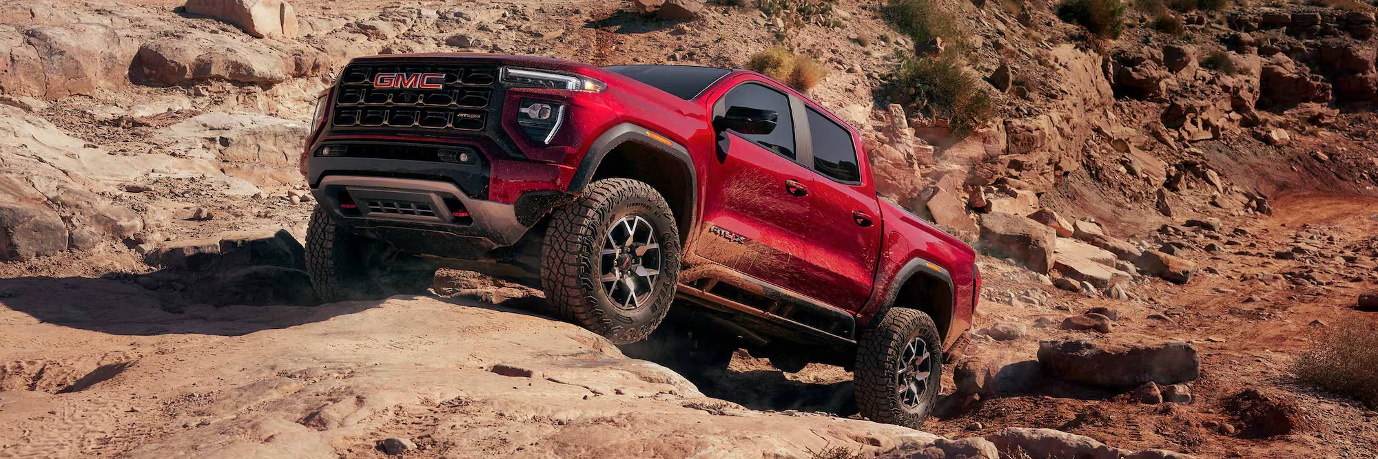 2026 GMC Canyon driving near Canton