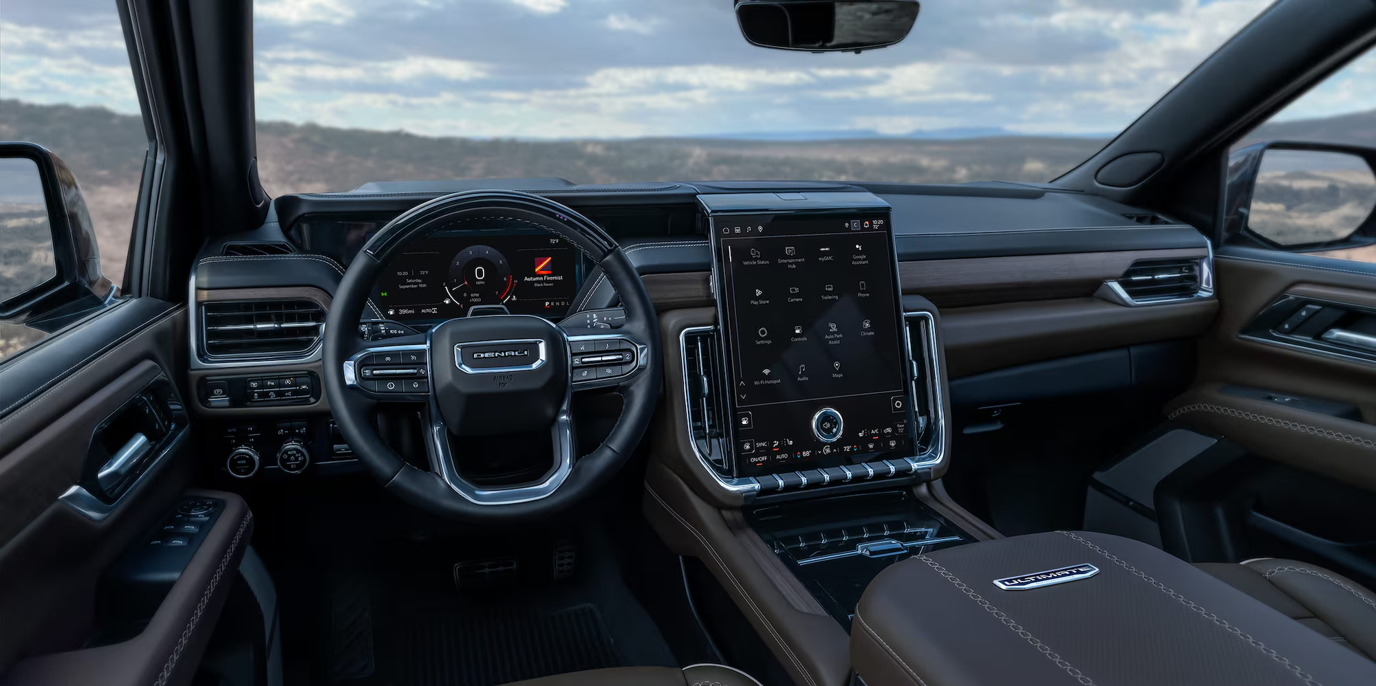 Interior of the 2026 GMC Yukon near New Philadelphia