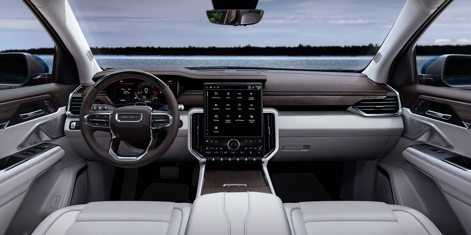 Interior of the 2026 GMC Acadia Near Canton'