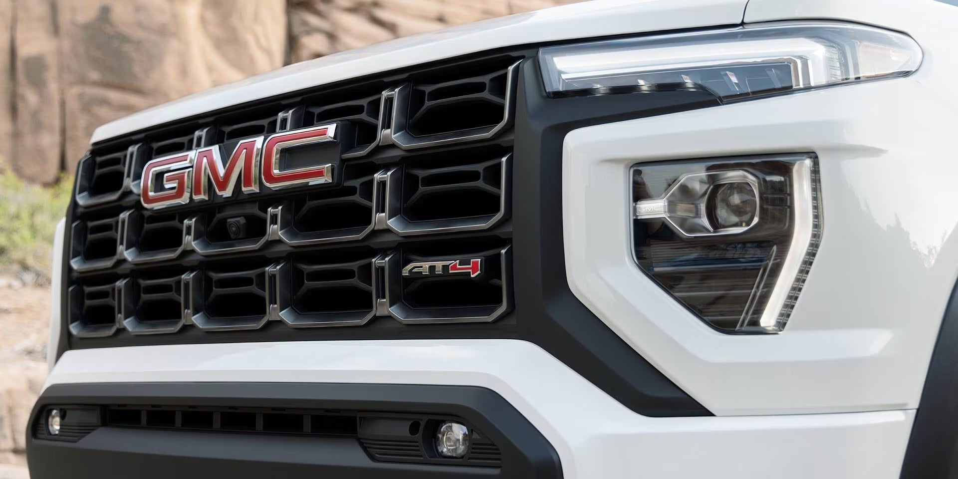 Grille of the 2026 GMC Canyon near Canton