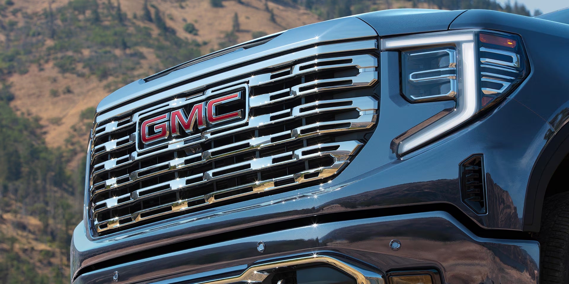 Grille of the 2026 GMC Sierra 1500 near Canton