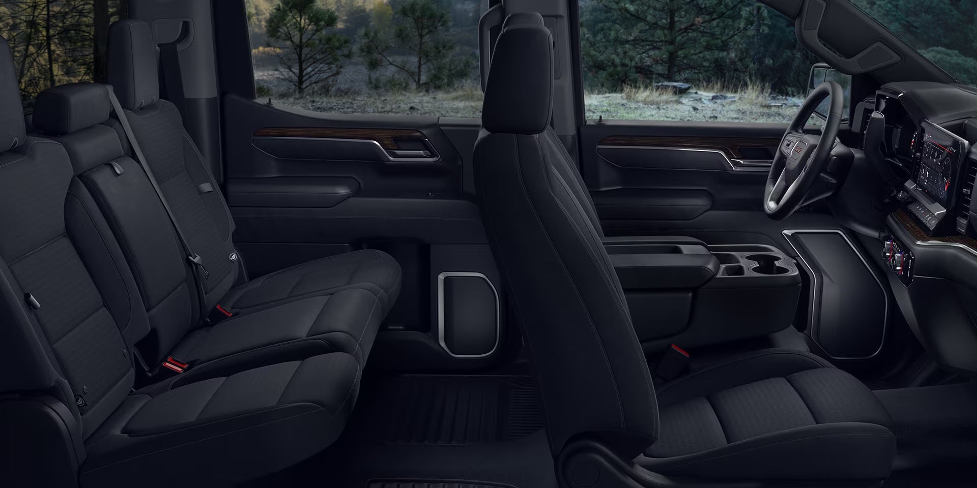 Interior of the 2026 GMC Sierra 1500 near Canton