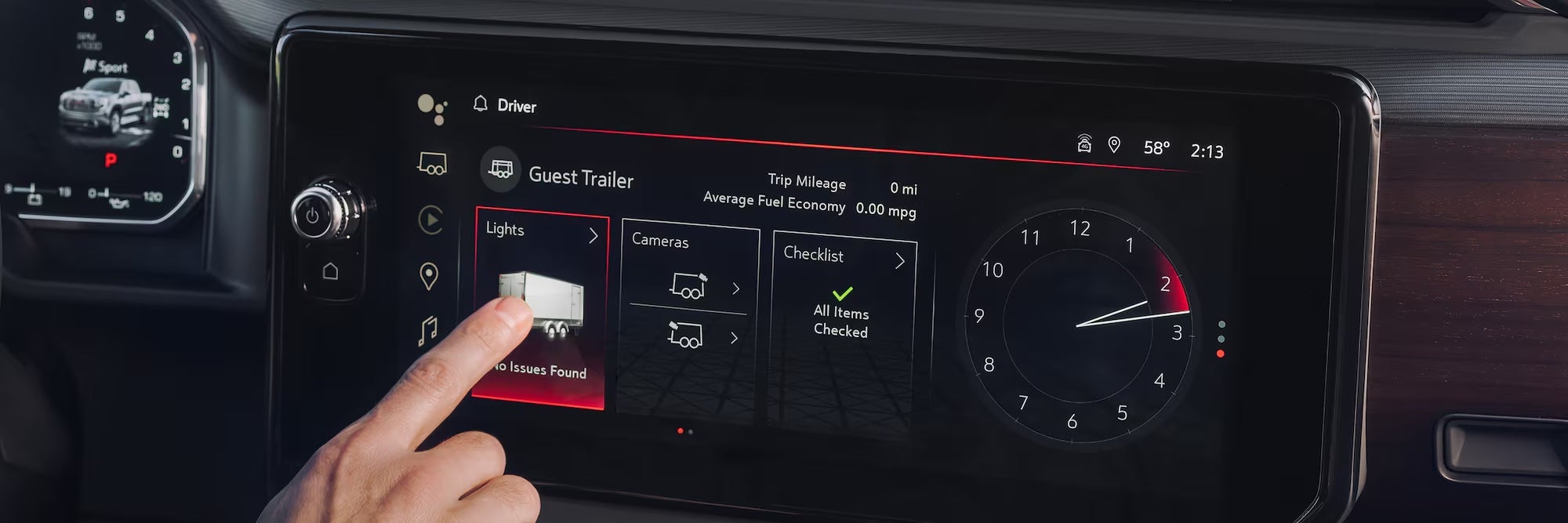 Technology inside the 2026 GMC Sierra 1500 near New Philadelphia