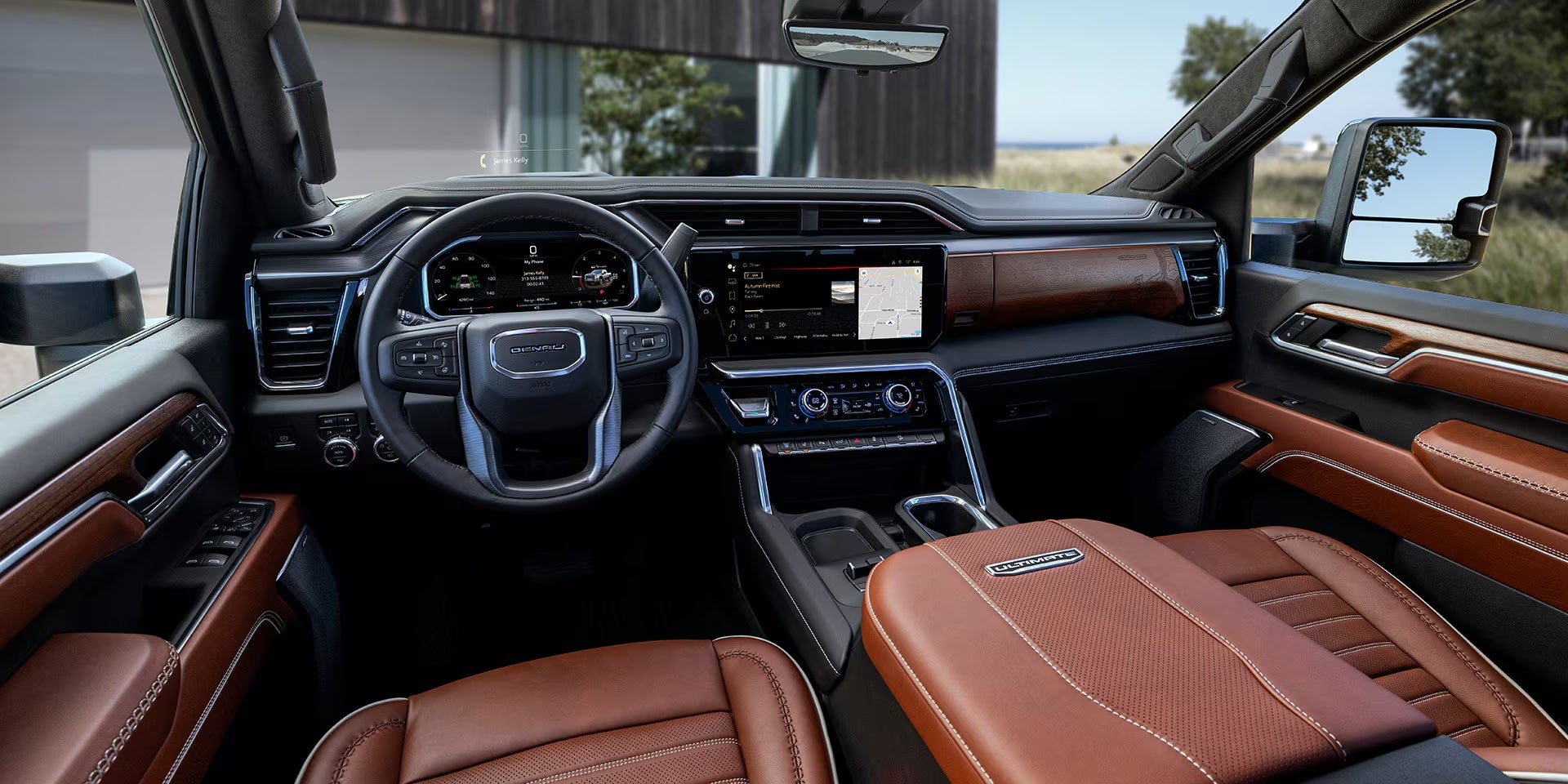 Interior of the 2026 GMC Sierra 2500 HD near Canton