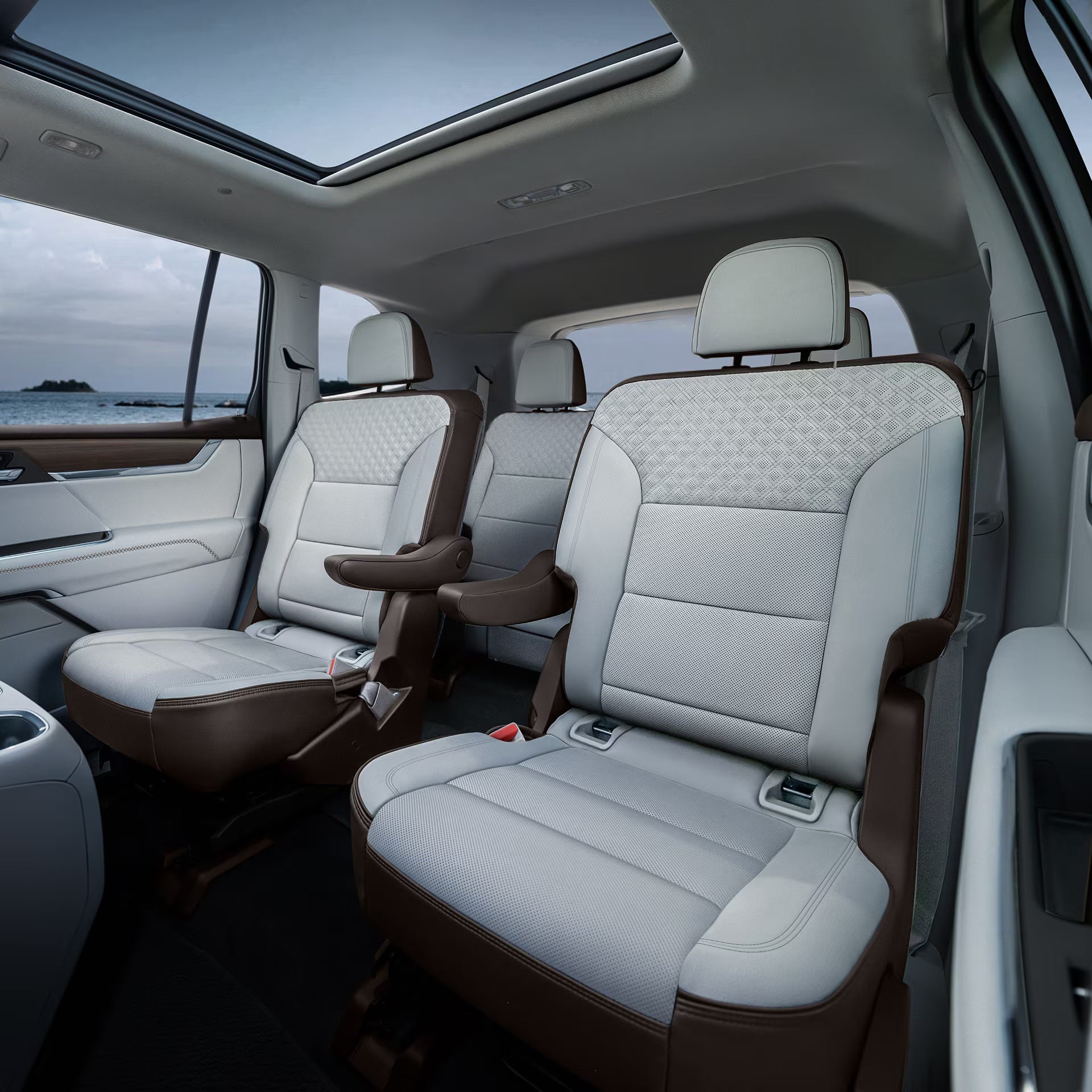 Interior of the 2027 GMC Acadia near New Philadelphia, OH